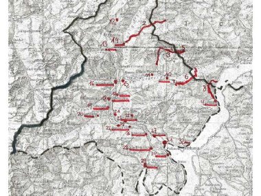 I luoghi della memoria nell&#039;Ossola e in Ticino: mappa