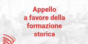 Appello a favore della formazione storica